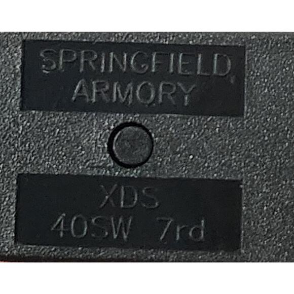 Springfield Armory XDS .40SW Caliber Magazine With Butt Extender 7 round - Picture 3 of 3